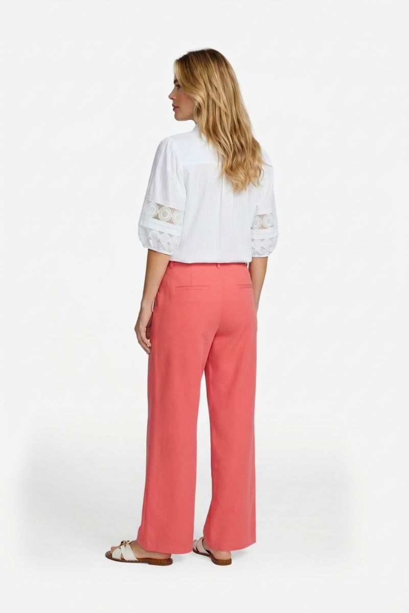 C&S The Label Liora Blouse Offwhite | Tijdloos & Licht